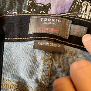 Torrid Sky High Skinny Jeans - Tall